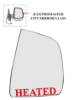 Ram ProMaster City Side Mirror Glass Electric Heated With Back Left Driver And Right Passenger Pair 2015 To 2019