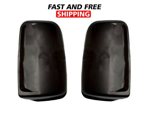 Mercedes Sprinter Door Mirror Casing Cover Black Left Driver and Right Passenger Side Pair 2007 to 2016
