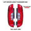 Ram Promaster City Tail Light Halogen Left Driver and Right Passenger Side Pair 2015 To 2020