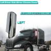 Chrome Door Mirror Cover Compatible with Peterbilt 579 567 587 Left Right Side