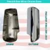 Chrome Door Mirror Cover Compatible with Peterbilt 579 567 587 Left Right Side